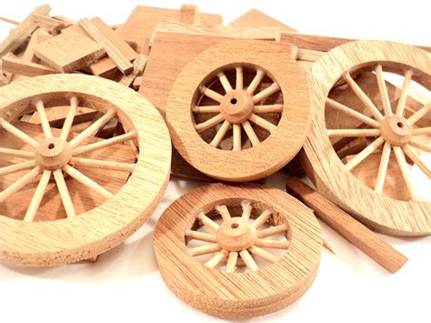 Toy Wooden Wagon Parts Wooden Wheels And By Littlecleoathome