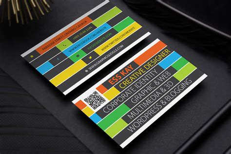 creative business card template design ai vector filegraphic