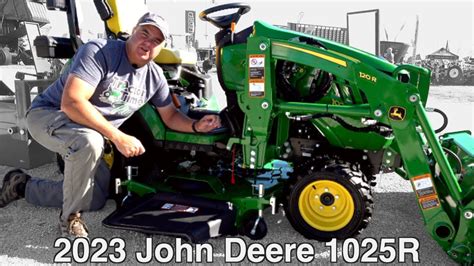 2023 John Deere 1025r Changes Aerial Atv Solectrac Tractor New