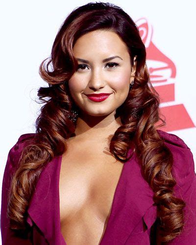 Red Haired Celebrities Demi Lovato From Instyle Com Red Hair