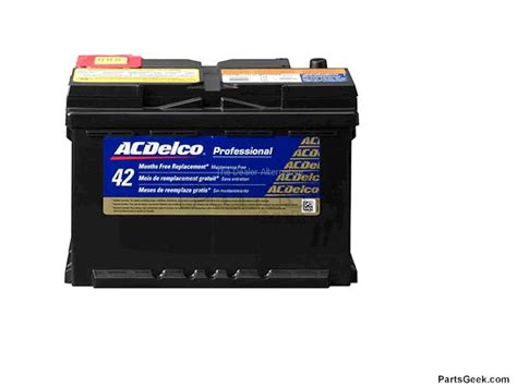 19 2019 Chevrolet Corvette Battery Body Electrical Ac Delco Bosch