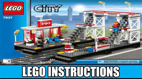 Lego Instructions City 7937 Train Station Book 2 Youtube