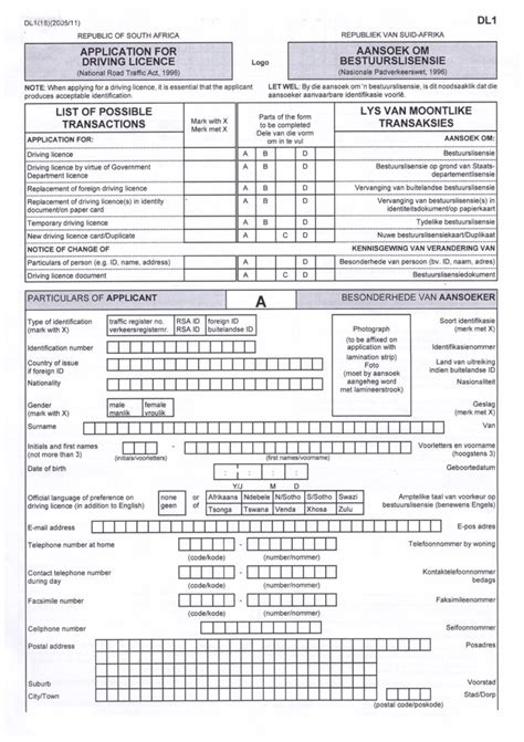 To apply for a driver's licence, you need to show approved identity documents. Need to Renew your Drivers License? Application Form Attached! - I Love Fourways