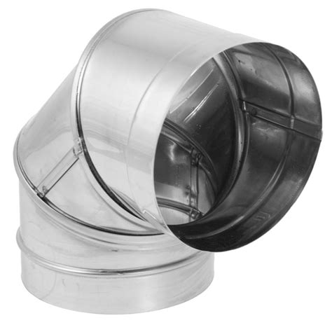 This help make the final connection between the stovepipe and the. DuraVent 6DBK-E90SS Stainless Steel 6" Inner Diameter ...