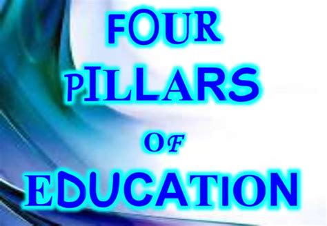 Four Pillars Of Education Ppt