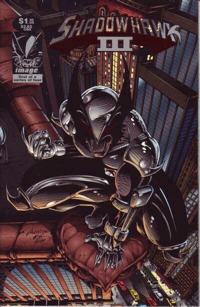 Shadowhawk 3 Image Comics 1993 1 Red Foil Cover Image Comics