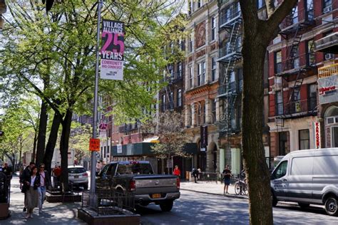 St Marks Place In The East Village Of Nyc Editorial Image Image Of