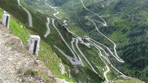 The Furka Pass In The Swiss Alps Youtube