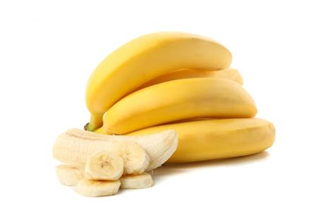 Premium Photo Banana Cluster Isolated Fresh Fruit