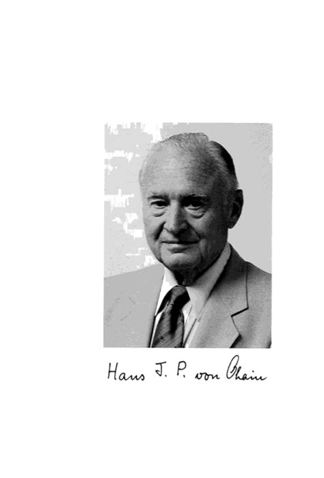 Hans J P Von Ohain Memorial Tributes Volume 10 The National