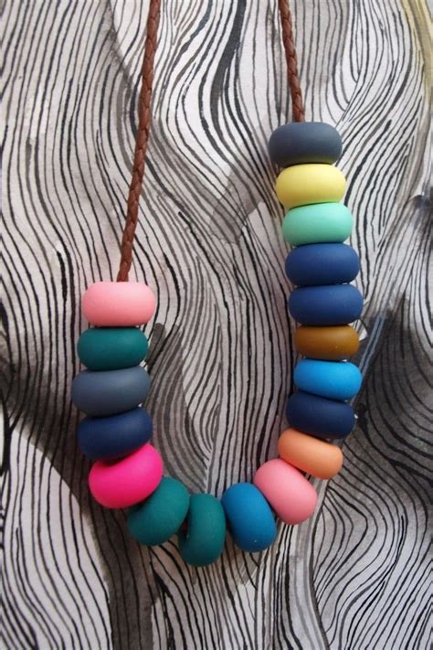 Love The Colour Polymer Jewelry Handmade Jewelry Ideas Easy
