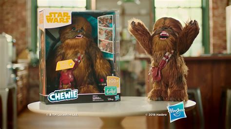 Star Wars Ultimate Co Pilot Chewie Interactive Plush Toy Youtube