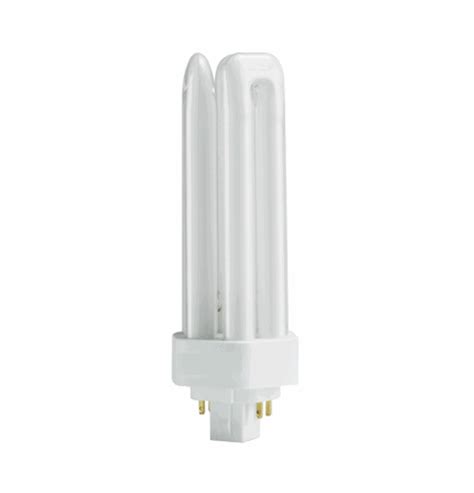 57 Watt Triple Tube 4 Pin Compact Fluorescent Light Bulbs With 3500k