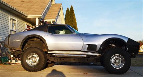 Doar în America Corvette C3 Transformat în Monster Truck 4x4 Adventure