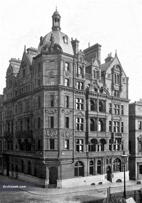 1889 Sun Insurance Co Glasgow Archiseek Irish Architecture