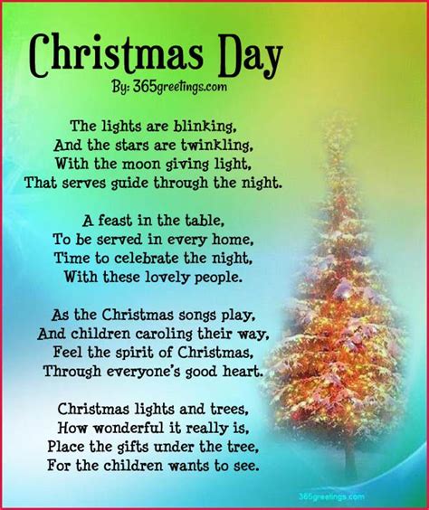 Christmas Poems For Kids Poem