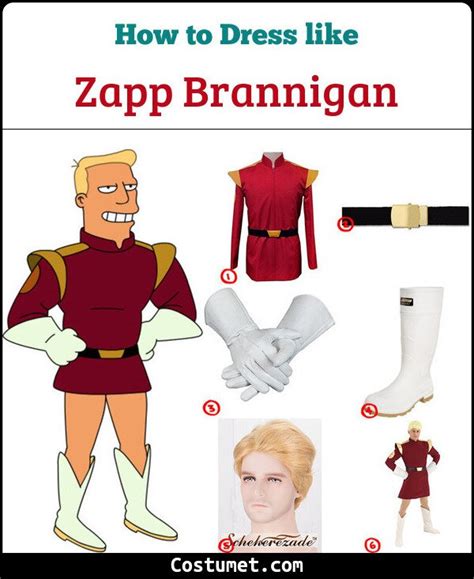 Zapp Brannigan Costume For Cosplay And Halloween 2022 Cool Costumes Captain Costume White