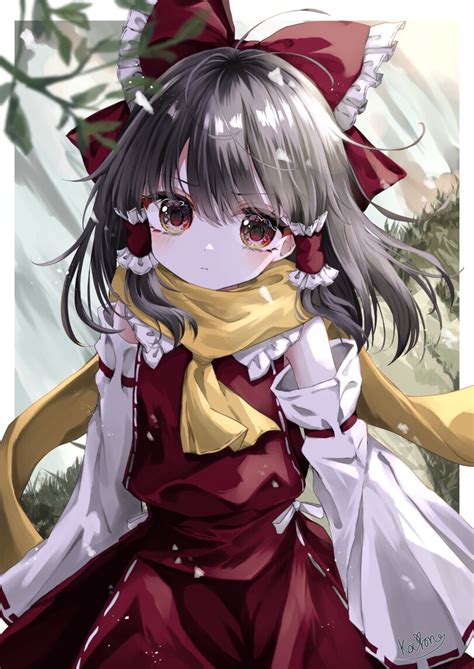 Reimu Hakurei Hakurei Reimu Reimu Kayon Touzoku Touhou