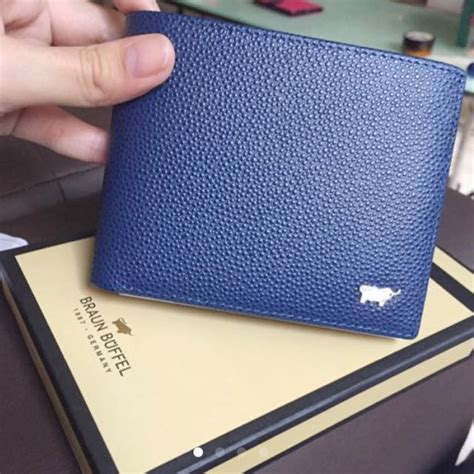 Braun büffel, the german designer and maker of premium and genuine leather goods. Braun Buffel Blue Wallet - Brand New, Luxury on Carousell
