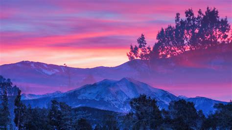 1366x768 Glenwood Springs Colorado Beautiful Sunset 4k 1366x768