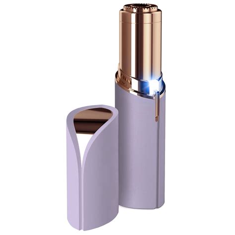 finishing touch flawless original facial hair remover 18 k gold plated lavender as seen on