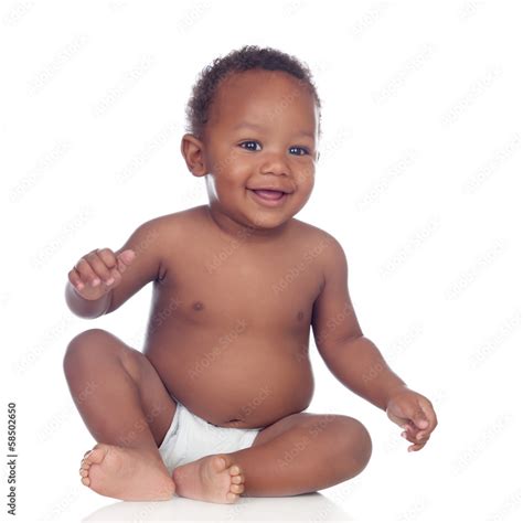 Beautiful African Baby Diapers Stock Photo Adobe Stock