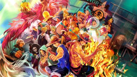 1920x1080 luffy gear 2 wallpaper hd. One Piece Luffy And Ace Crews HD Anime Wallpapers | HD ...