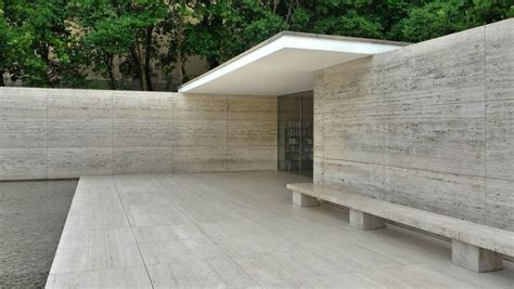 It was made in collaboration with lilly reich, who was the creative director of the german building section. Mies van der Rohe Barcelona Pavilion | modern design by ...