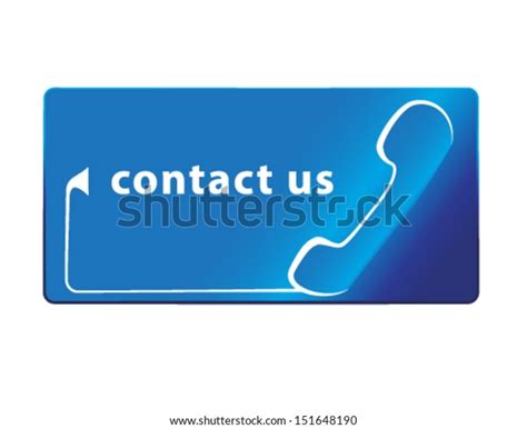 Contact Us Icon Stock Vector Royalty Free 151648190 Shutterstock