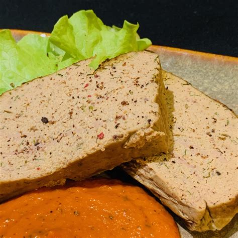 Gâteau de foie de volaille à la vapeur douce sans gluten sans lactose
