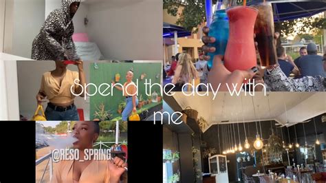 GRWM SPEND THE DAY WITH ME Vlog South African YouTuber YouTube
