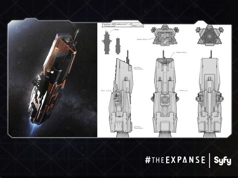Starship Size Comparison Chart Speciale The Expanse Serie Syfy Netflix Opera Spaziale