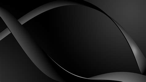 Black Waves Background For Powerpoint Abstract And
