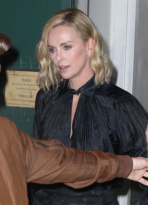 CHARLIZE THERON Out And About In New York 05 02 2018 HawtCelebs
