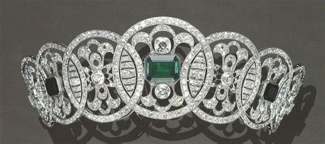 Emerald And Diamond Tiara Ca 1910 Royal Jewelry Diamond Tiara
