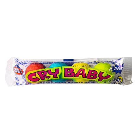 Cry Baby Extra Sour Bubble Gum 18g Sour Candy Us Candy