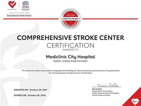 Mediclinic City Hospital Earns Comprehensive Stroke Centre