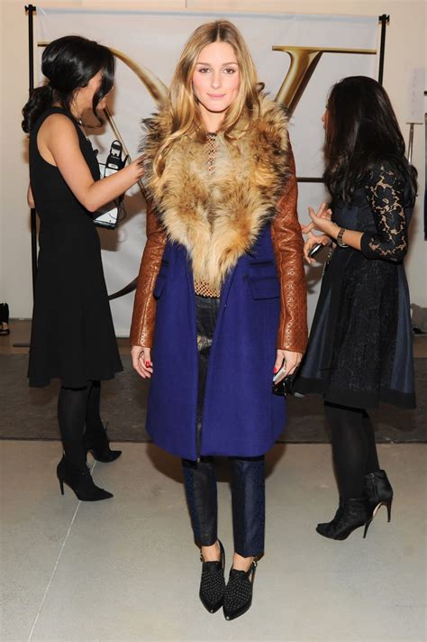 Olivia Palermo At New York Fashion Week Diane Von Furstenberg