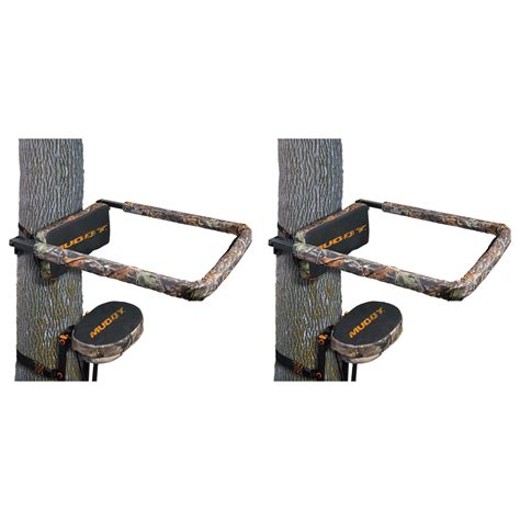 Muddy Universal Hunting Tree Stand Reliable Flip Up Shooting Rail Rest