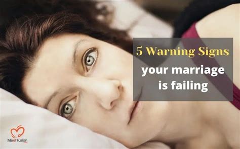 5 tell tale signs your marriage is over warning signs for wife