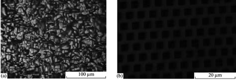 Photographic Images Of The Silicon Wafer Surfaces After Chemical