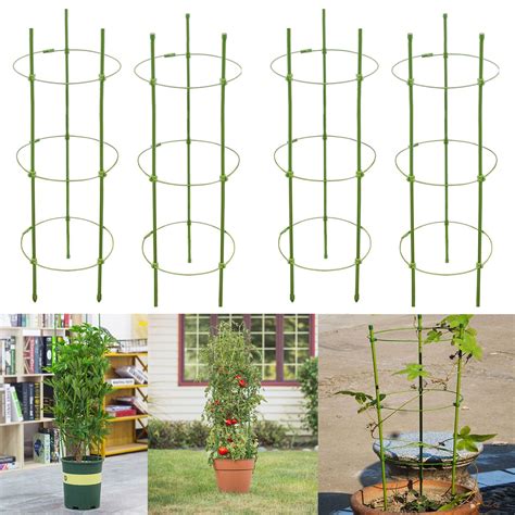 Plant Support Adjustable Tomato Cage Plant Support Cagesgarden 18