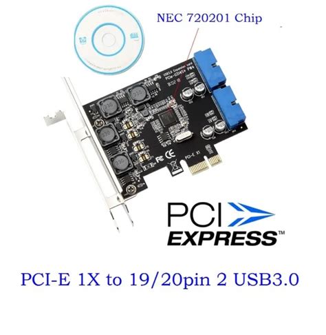 Pcie Pci Express To Dual Pin Usb Pci E X To Ports Pin Usb