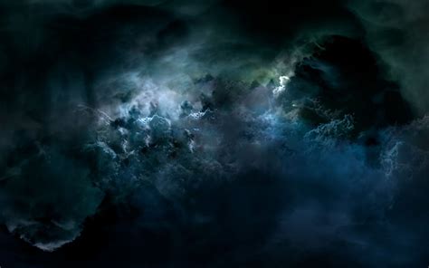 Dark Clouds Desktop Wallpaper