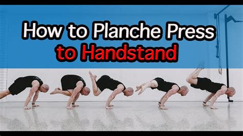 how to planche press to handstand youtube