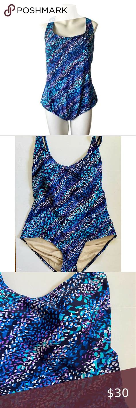 Swimsuits For All Blue One Piece Swim Suit 22 In 2022 Swimsuits For