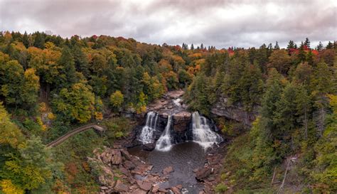 Blackwater Falls In Autumn West Virginia Explorer