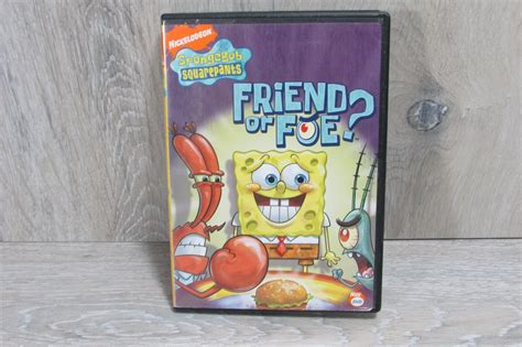 Spongebob Squarepants Friend Or Foe Nickelodeon 2007dvd Guc