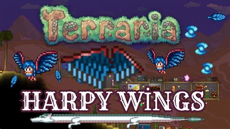 How To Make Harpy Wings In Teraria Youtube
