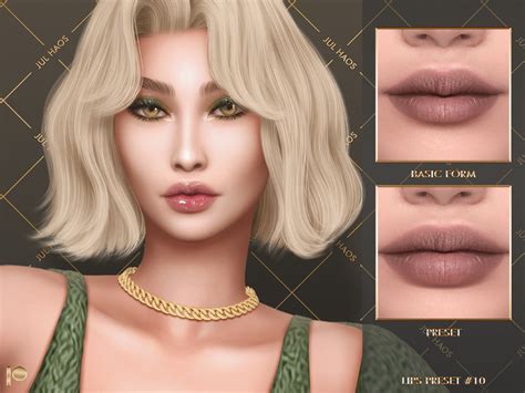 The Sims Resource Patreon Valuka Lips Preset N2 Sims